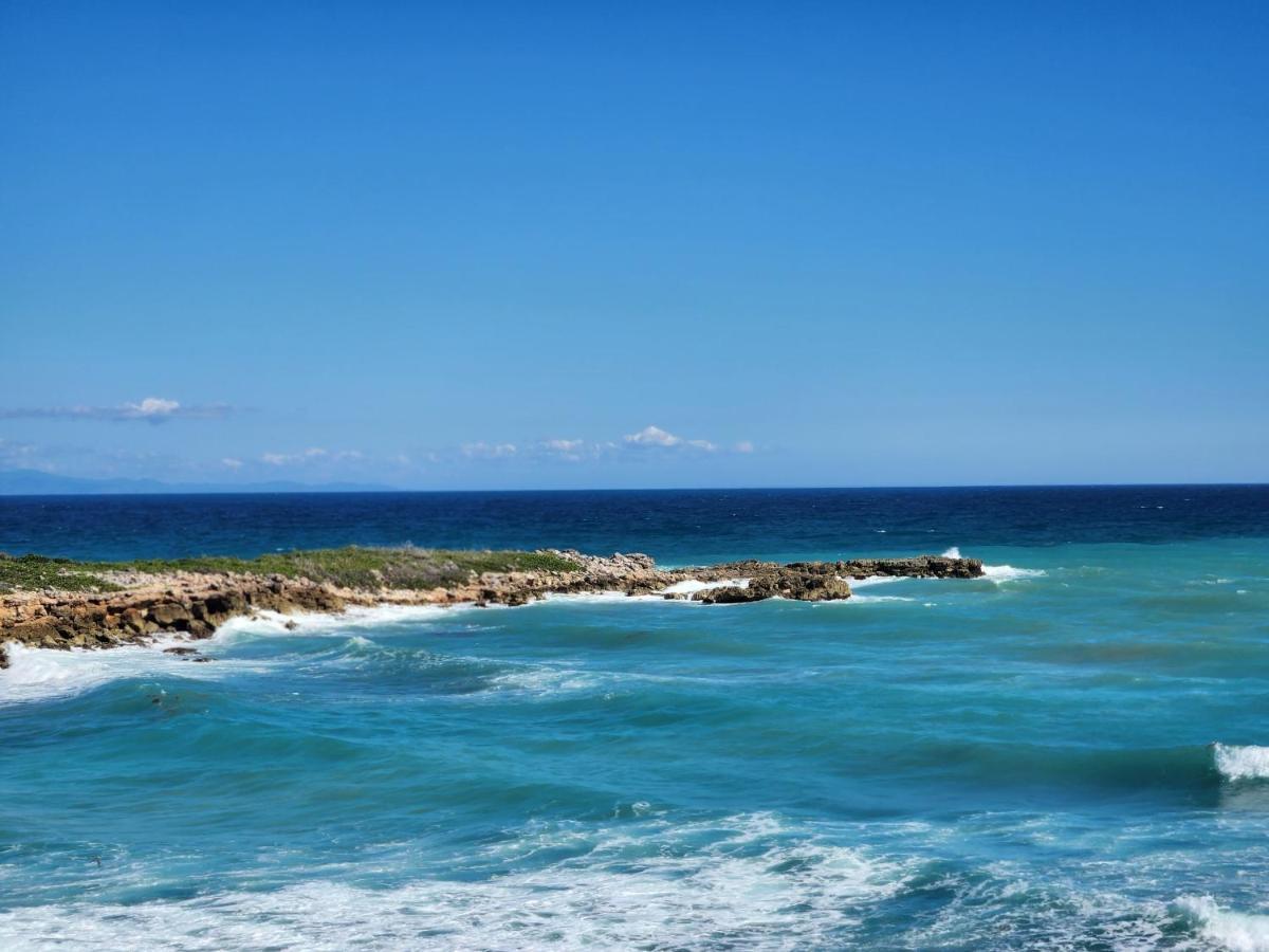 Beachfront Apartment, Quiet 4 Beds, 1 Bath, Ac, Wi-Fi, Hot Water, In Paraiso Near Los Patos Dış mekan fotoğraf