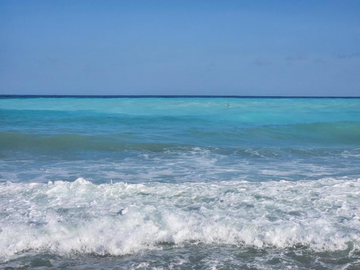 Beachfront Apartment, Quiet 4 Beds, 1 Bath, Ac, Wi-Fi, Hot Water, In Paraiso Near Los Patos Dış mekan fotoğraf