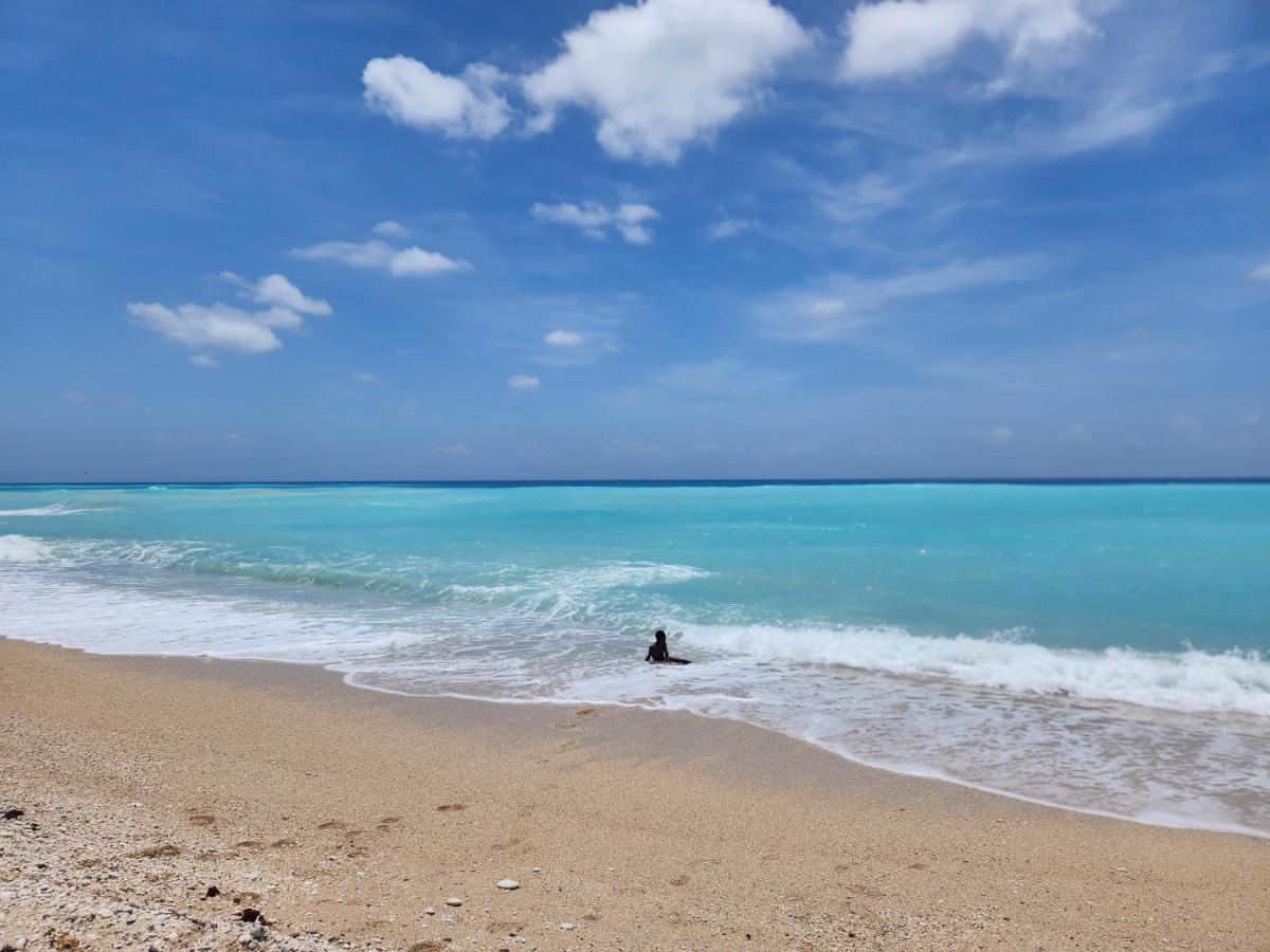 Beachfront Apartment, Quiet 4 Beds, 1 Bath, Ac, Wi-Fi, Hot Water, In Paraiso Near Los Patos Dış mekan fotoğraf