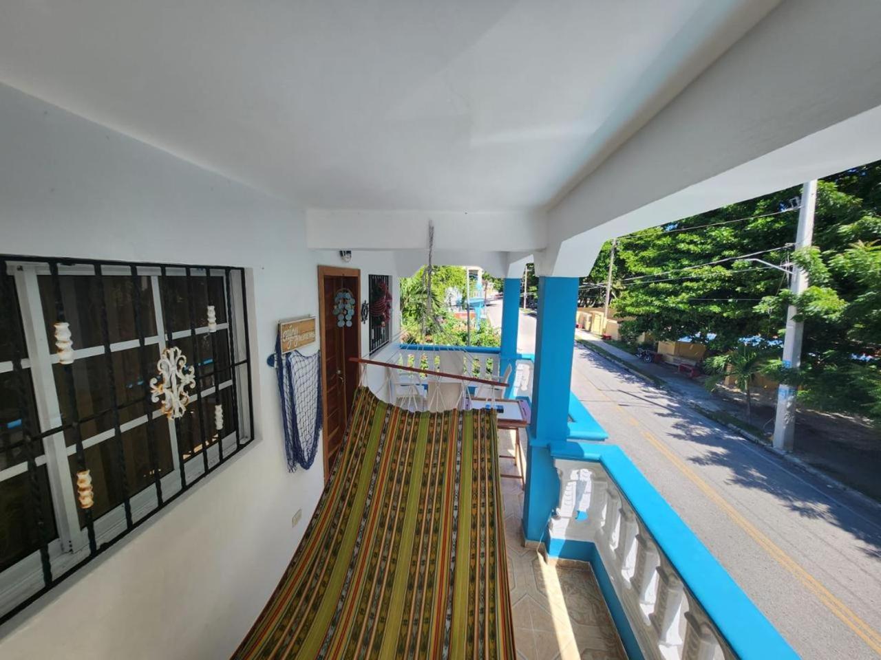 Beachfront Apartment, Quiet 4 Beds, 1 Bath, Ac, Wi-Fi, Hot Water, In Paraiso Near Los Patos Dış mekan fotoğraf
